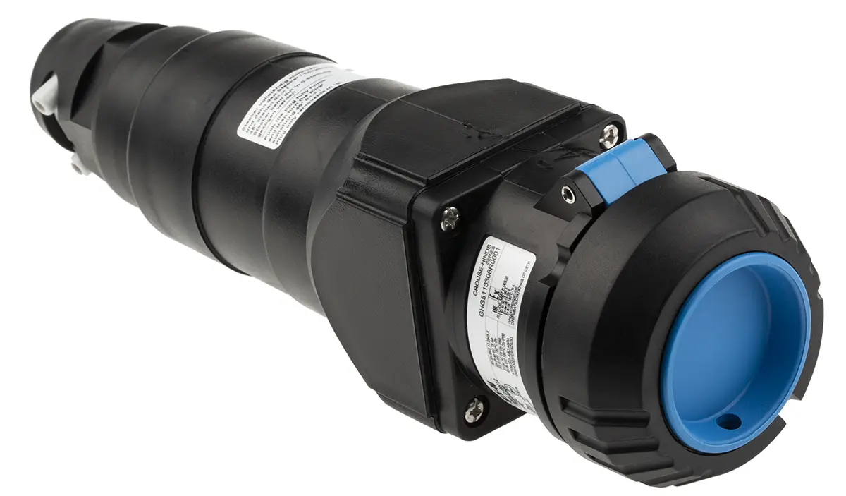 Produktfoto 1 von Eaton Netzstecker Schwarz, 250V / 16A, Kabel IP66