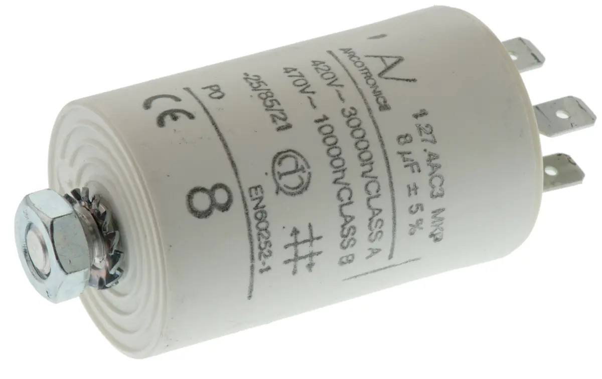 KEMET C27 Folienkondensator 8μF ±5% / 470V ac, Schraubmontage