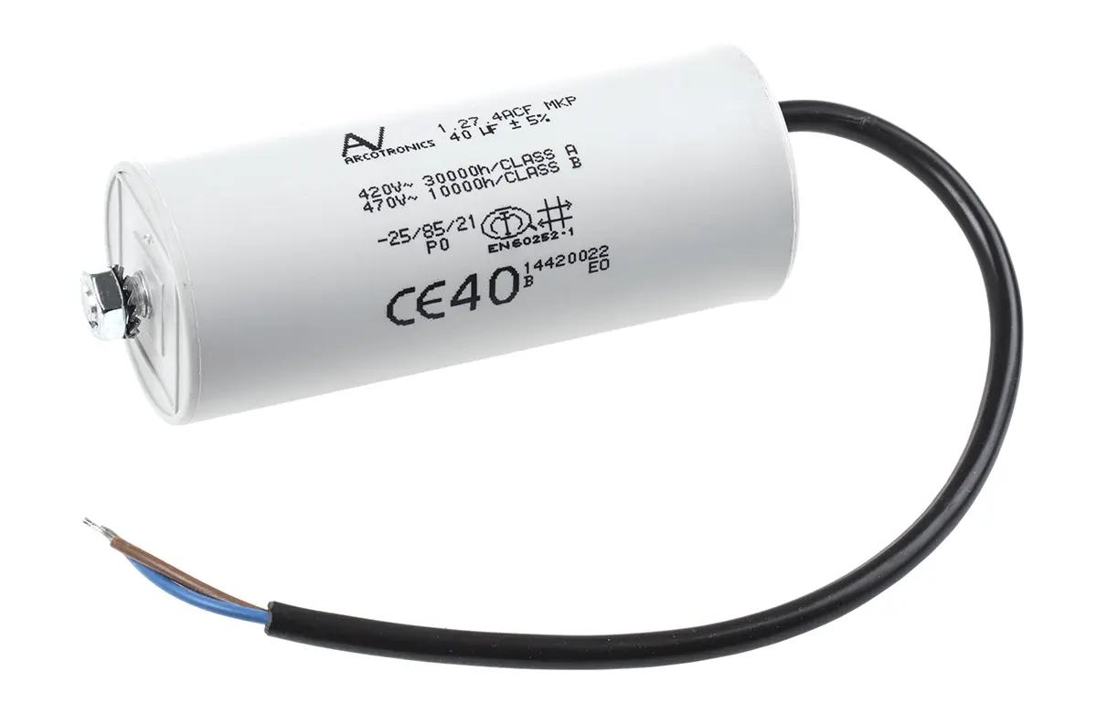 KEMET C27 Folienkondensator 470V ac 40 μF ±5 %, Chassismontage