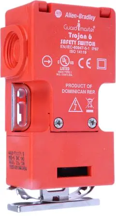 Produktfoto 1 von Allen Bradley Guardmaster 440K Sicherheitsschalter Mit Schlüssel Verriegelung Betätiger inklusive 1 Schließer