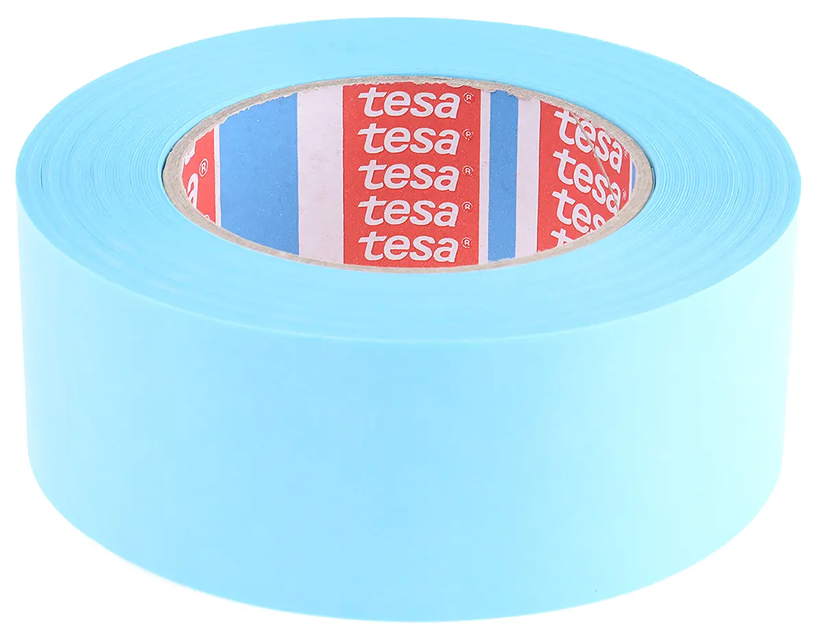 Produktfoto 1 von Tesa Tesa 4438 Blue Masking Tape 50mm x 50m Papier Abdeckband Blau, Stärke 0.17 mm Acryl-Kleber 50 mm x 50 m