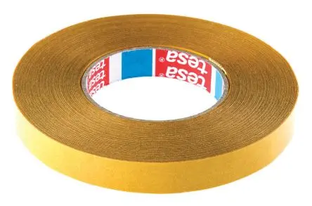 Produktfoto 1 von Tesa 51970 Kunststoff-Klebeband doppelseitig, Klar, -40 °C bis 130 °C, Stärke 0.22 mm 50N/cm Polypropylen, 19mm x 50 m