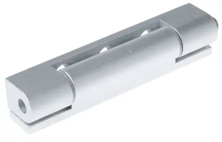Produktfoto 1 von Steinbach & Vollman Aluminium Scharnier Aushängbar Stift Festwert Schraubbefestigung Freischwingend, 16 mm x 19mm x 92