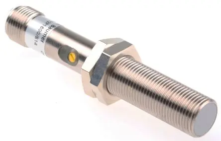 Produktfoto 1 von Baumer CFAM 12 M12 Kapazitiver Näherungssensor 4 mm, Gewinderohr / 200mA PnP, IP65 30 V dc