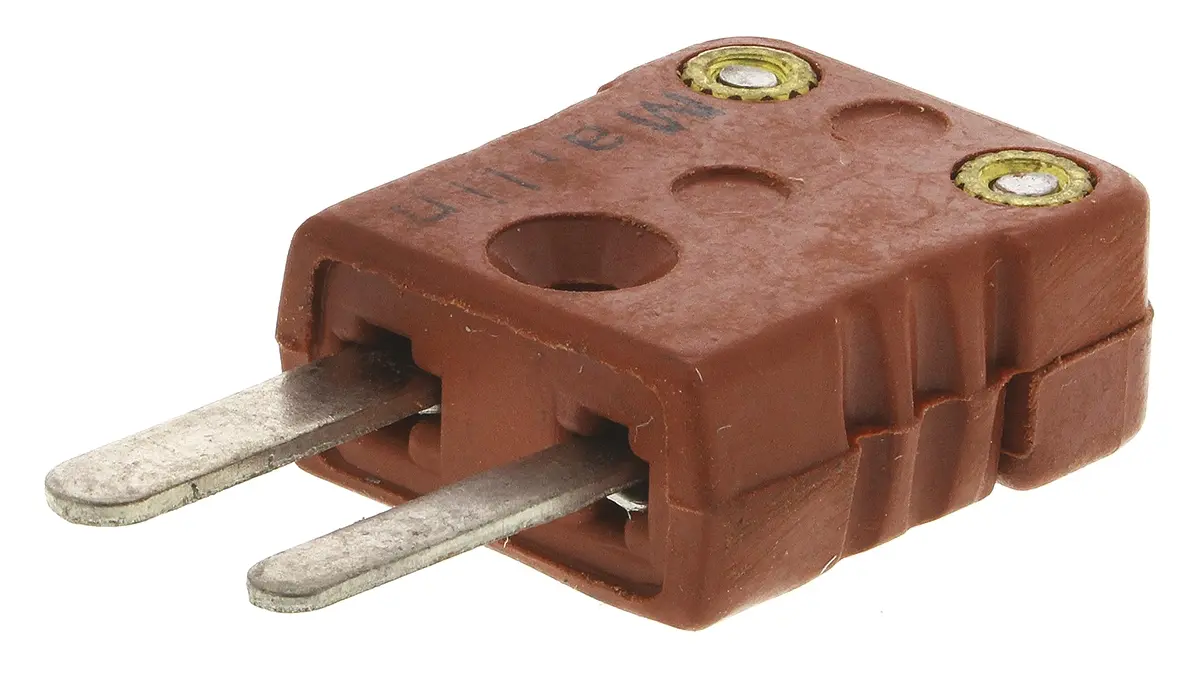 Produktfoto 1 von RS PRO Miniatur Thermoelement-Steckverbinder Stecker für Thermoelement Typ K
