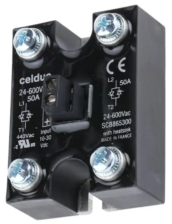 Produktfoto 1 von Celduc SC Panel Halbleiterausgang 600 V ac 30V / 50 A