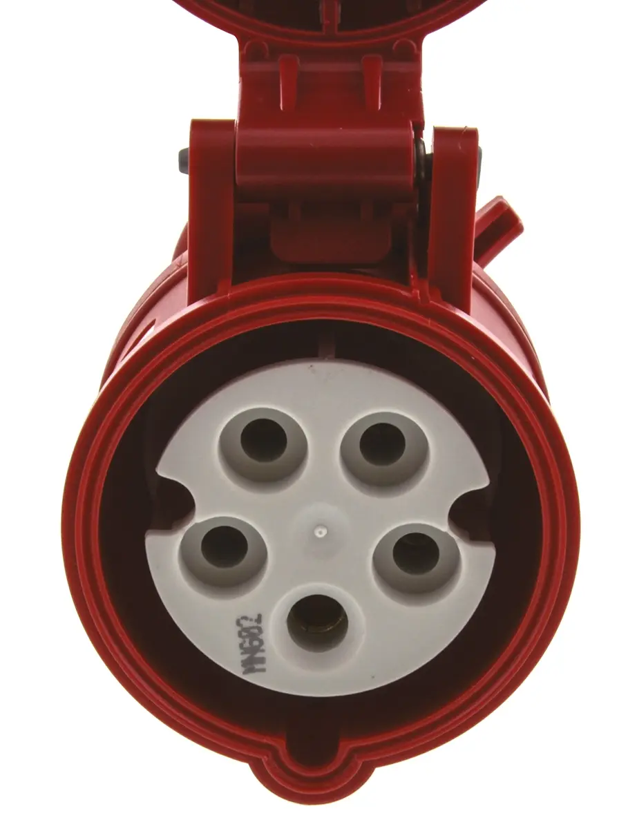 MENNEKES ProTOP & StarTOP Leistungssteckverbinder Rot, 400V 3P+N+PE / 16A, Kabel IP44