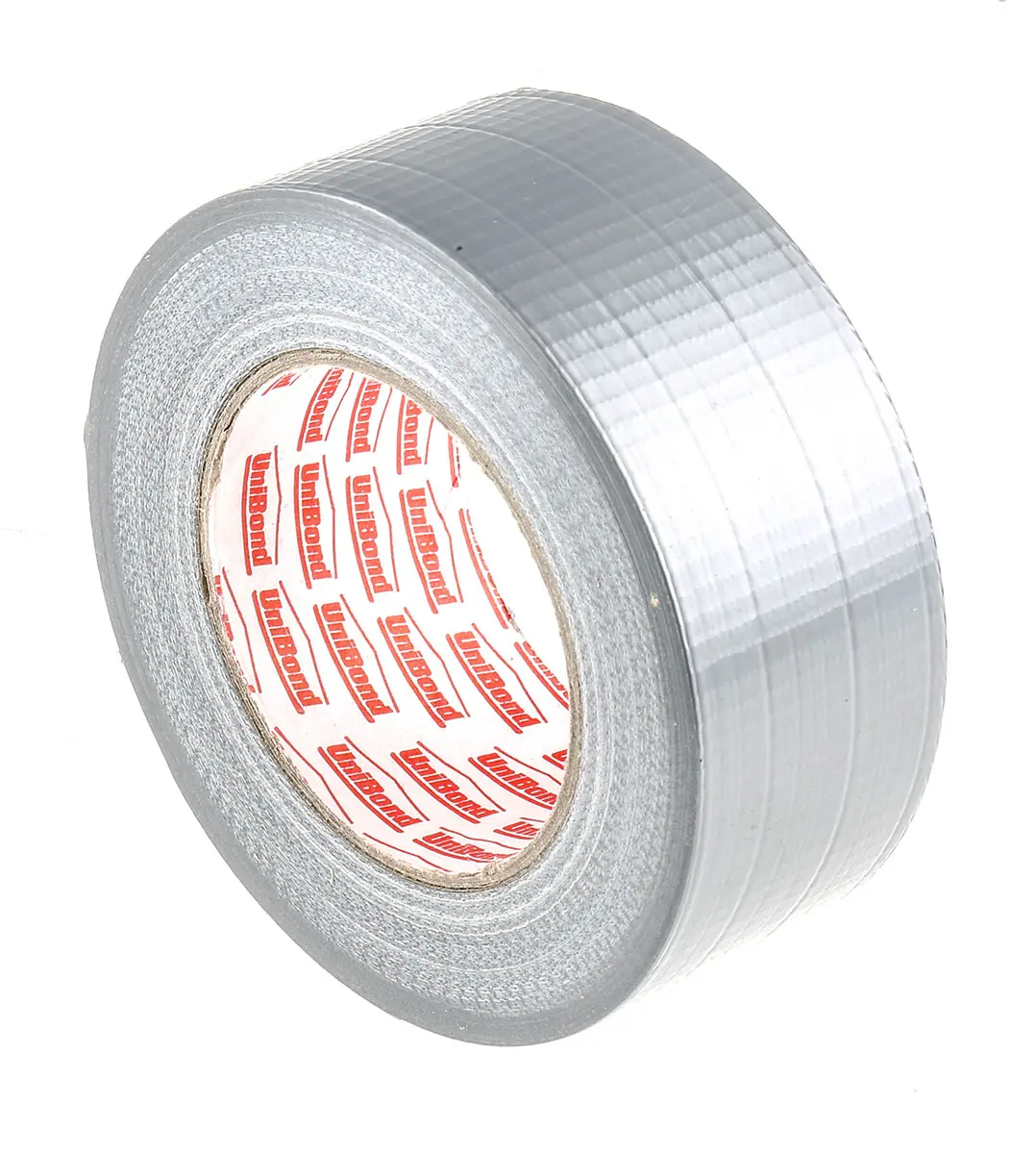 Produktfoto 1 von Loctite UniBond Duct Tape Panzerband, Polyethylengewebe Silber, 220 μm x 50 mm x 50 m PE-beschichtet