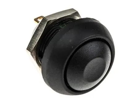 Produktfoto 1 von APEM IS Druckschalter Tastend Panel Ø 13.6 mm, SPST / 400mA 50 V dc, IP67