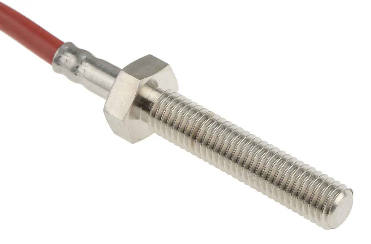Produktfoto 1 von Electrotherm PT100 M8 Widerstandsthermometer Ø M8 x 40mm, -50°C → +200°C, 2.5m Leitung