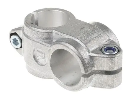 Produktfoto 1 von Rose+Krieger Verbindungskomponente, Kreuz-Klemmverbinder, Rundrohr für 60 mm, M10 40.17 mm, L. 30 mm passend für 40 mm