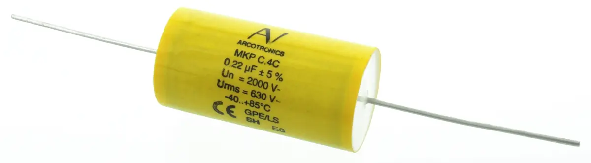 Produktfoto 1 von KEMET C4C Folienkondensator 220nF ±5% / 2kV dc, THT