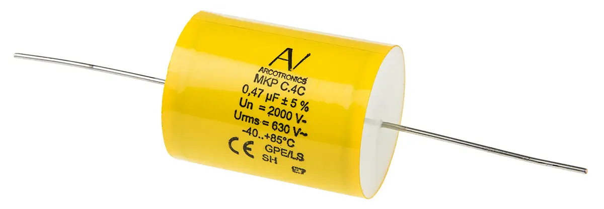 Produktfoto 1 von KEMET C4C Folienkondensator 470nF ±5% / 2kV dc, THT