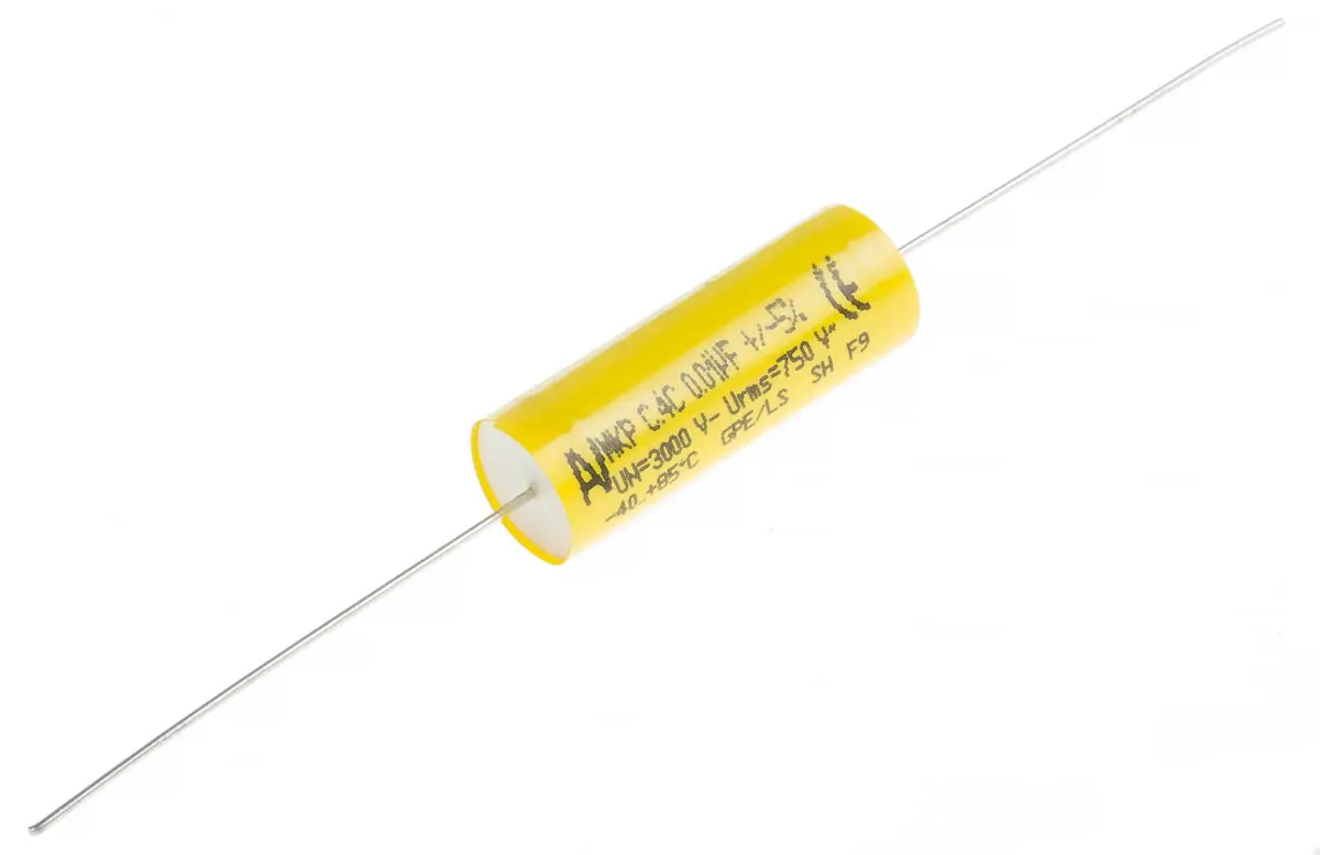 Produktfoto 1 von KEMET C4C Folienkondensator 10nF ±5% / 3kV dc, THT