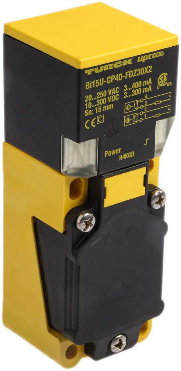 Produktfoto 1 von Turck BI 15U M12 Näherungssensor Induktiv, Kubisch 15 mm 2-Draht 10 → 300 V dc, 20 → 250 V ac / 250 mA,