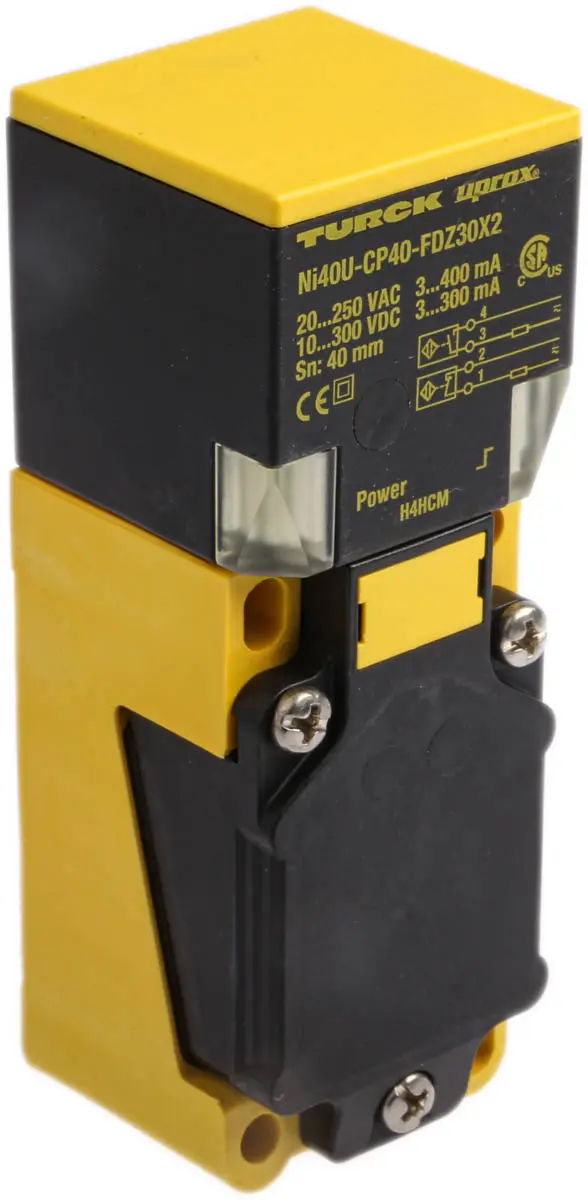 Produktfoto 1 von Turck Näherungssensor Induktiv, Kubisch 40 mm 2-Draht 10 → 300 V dc, 20 → 250 V ac / 300 mA, 400 mA