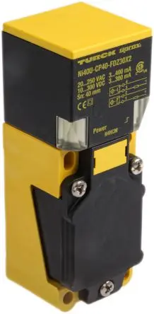 Produktfoto 1 von Turck CP40 M20 Induktiver Näherungssensor, Kubisch 2-adrig / 300mA, 400 mA 40 mm, IP68 250 V ac 300 V dc
