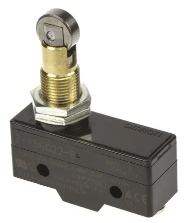 Produktfoto 1 von Omron Z Endschalter, Stößel 1-poliger Umschalter, IP00, PVC, Phenol Harz, Metall 250V ac 15A