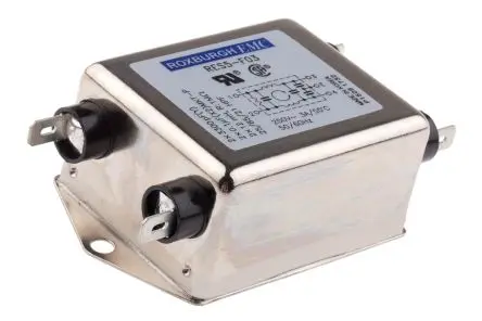 RS PRO RES5F Entstörfilter, 250V ac/dc, 3 A, Chassismontage, Faston, 1-phasig 0.5 mA / 50Hz, 60 Hz 1 Zustände