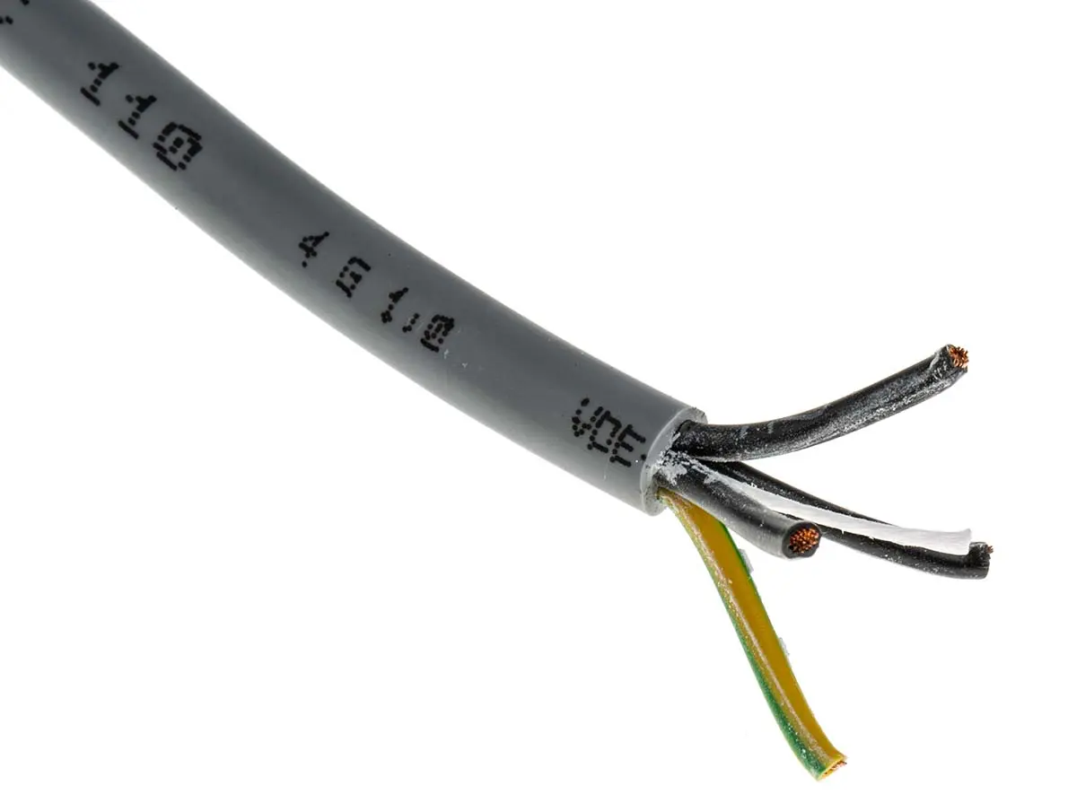 Produktfoto 1 von Lapp YY Steuerkabel, 4-adrig x 1 mm² 17 AWG Ungeschirmt Grau, 50 m, Polyvinylchlorid
