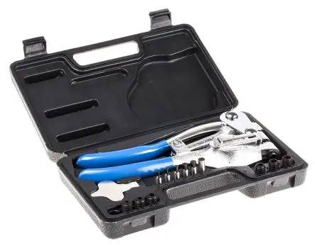Produktfoto 1 von RS PRO Splintentreiber Satz für Messing, Aluminium, Dünnes Stahlblech, 1.5 mm, 3/32 To 9/32 in Rund, Hand