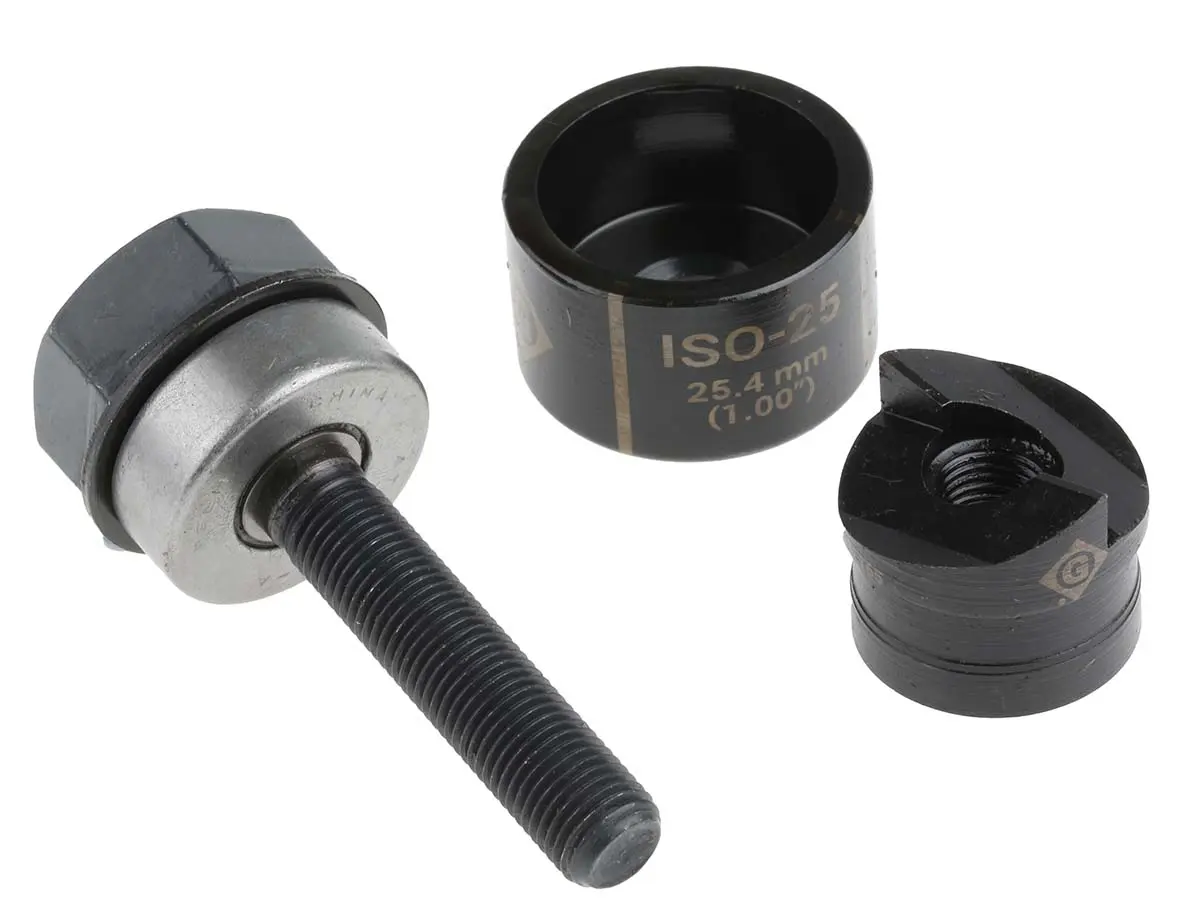 Produktfoto 1 von Greenlee Stempel- und Matrizensatz, 25.4 mm Rund, Hand