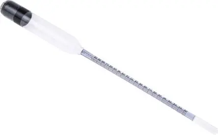 Produktfoto 1 von Brannan Hydrometer / 1.4 1.2 15.6 °C, 0.002 SG Skala, L. 290 mm