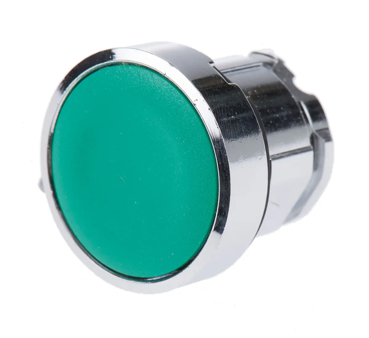 Produktfoto 1 von Schneider Electric Harmony Drucktastenkopf Ø 22 mm, Grün Rastend Rund Rund Metall, IP67
