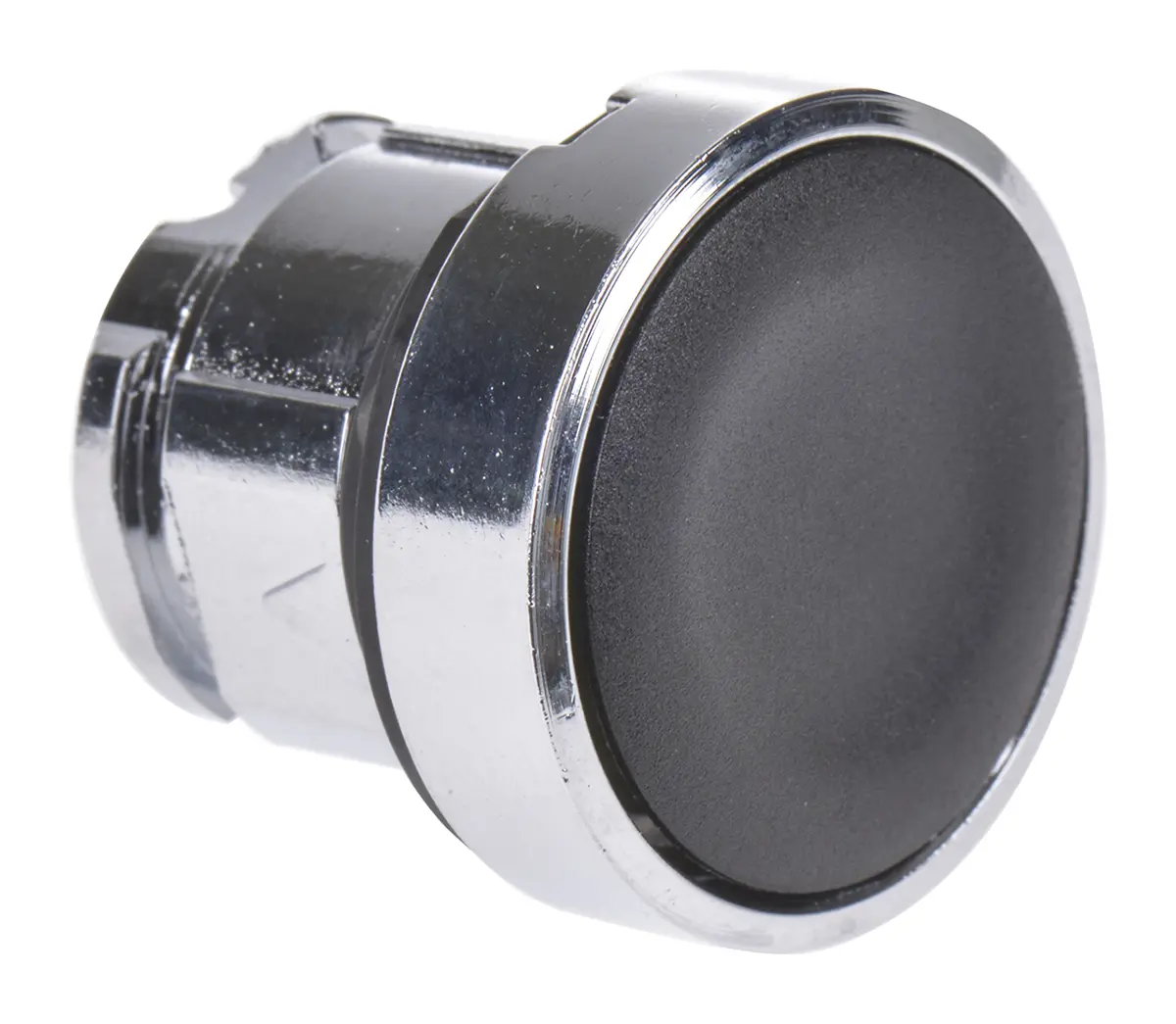 Produktfoto 1 von Schneider Electric Harmony Drucktastenkopf Ø 22 mm, Schwarz Rastend Rund Rund Metall, IP66