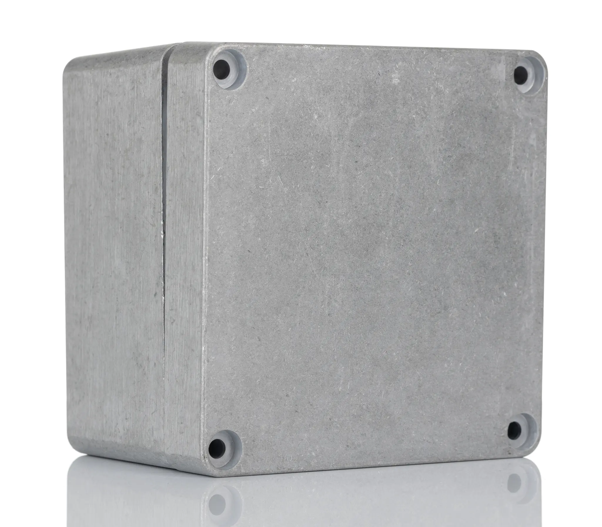 Produktfoto 1 von Hammond 1590 Aluminium Gehäuse 1590 Natur Außenmaß 120.38 x 121.98 x 83.1mm IP66