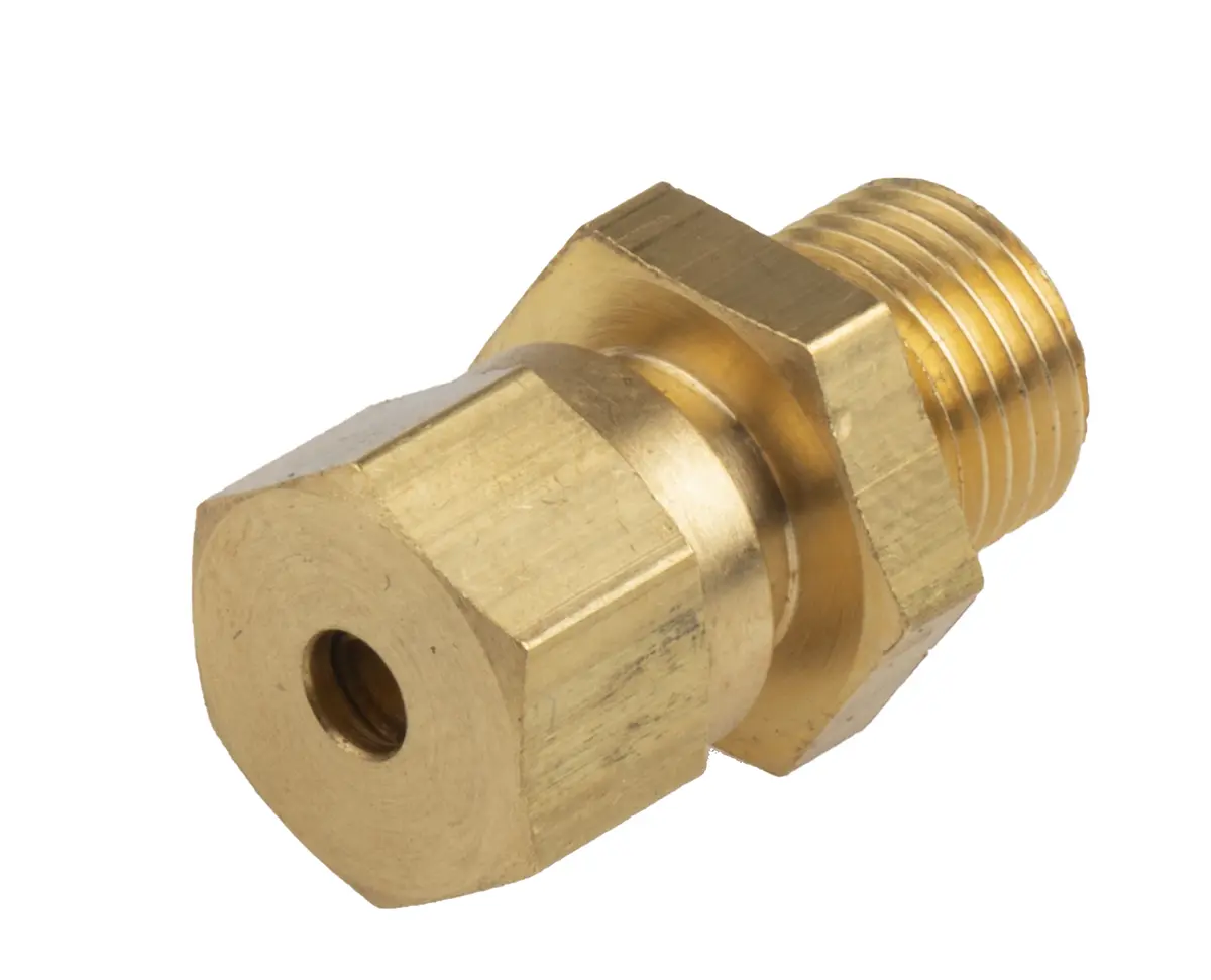 Produktfoto 1 von RS PRO 1/8 BSPP Quetschverschraubung für Thermoelement oder PRT-Sonde