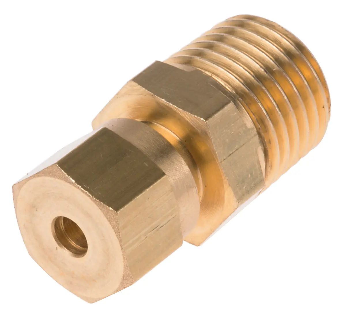 Produktfoto 1 von RS PRO 1/4 BSPT Quetschverschraubung für Thermoelement oder PRT-Sonde