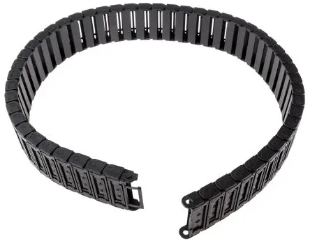 Produktfoto 1 von Igus e-chain Schwarz, 57mm x 15 mm Igumid G, Länge 1 m 38 mm
