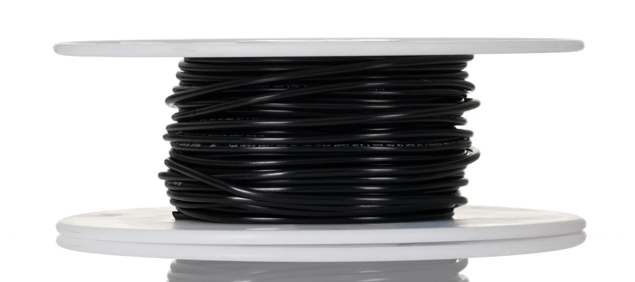 Produktfoto 1 von Alpha Wire Einzeladerleitung 0,75 mm², 18 AWG 30m Schwarz PVC isoliert Ø 2.82mm 16/0,25 mm Litzen UL1015