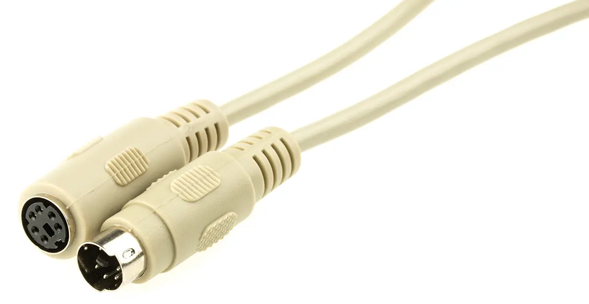 Produktfoto 1 von Roline PS/2-Kabel Grau Polyvinylchlorid, 10 m