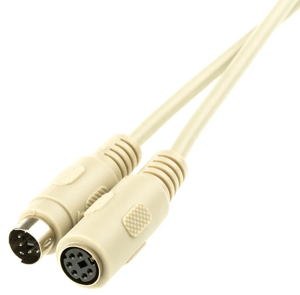 Produktfoto 1 von Roline PS/2-Kabel Grau Polyvinylchlorid, 3 m