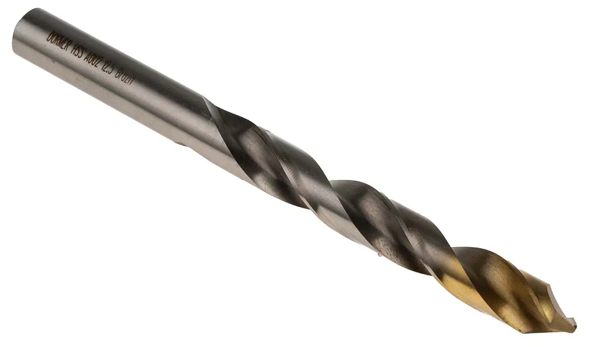 Produktfoto 1 von Dormer A002 HSS Spiralbohrer 12.5mm x 151 mm, Anschliffwinkel 118°