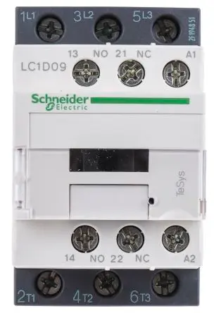 Schneider Electric TeSyS D Schütz 400V ac-Spule, 3-polig, 690V ac / 9 A 400V ac 4 kW 3 Schließer Motorsteuerung,
