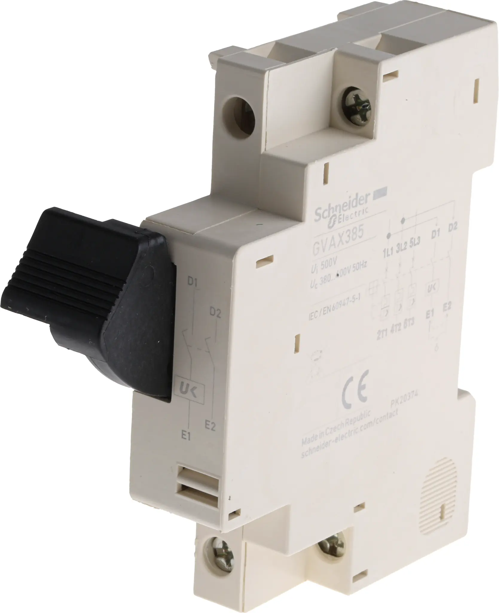 Produktfoto 1 von Schneider Electric GVAX Unterspannungsauslöser Unterspannungsauslöser für GV2ME Serie GVAX