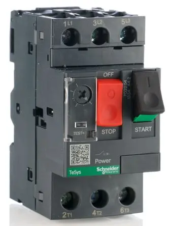 Produktfoto 1 von Schneider Electric GV2ME Motorschutzschalter, 1A, 1.6 A Schutzschalter 690V 89mm x 44.5 mm Motorschutzschalter mit