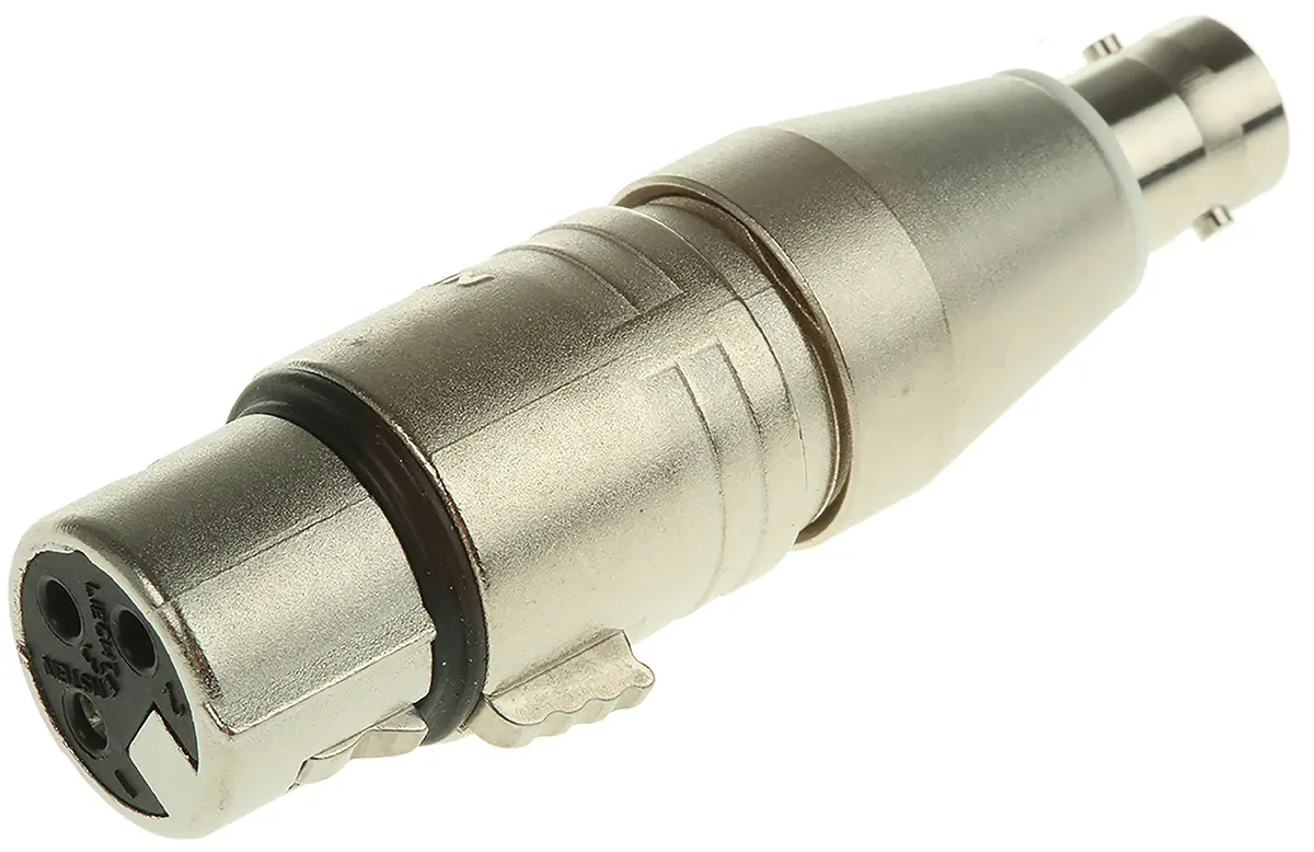 Produktfoto 1 von Neutrik Gerade BNC XLR Buchse Audio Adapter Buchse, 68 mm