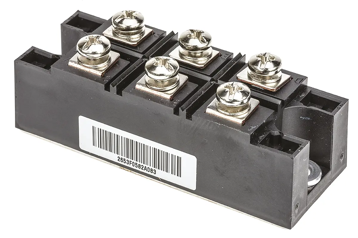 Produktfoto 1 von Vishay Brückengleichrichter-Modul 1200 V 500 A Panel 1.55 V INT-A-pak Einfach 5-Pin 10 mA