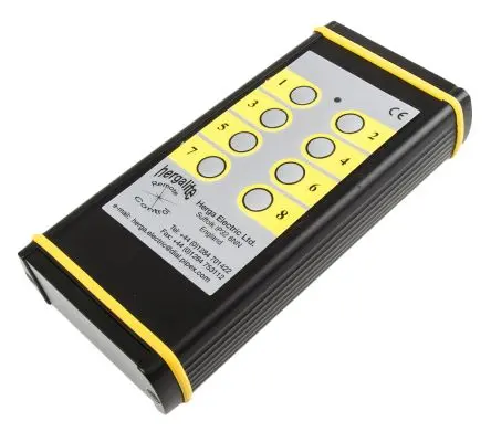 Produktfoto 1 von Herga Fernbedienungssystem, 8-Tasten Handsender