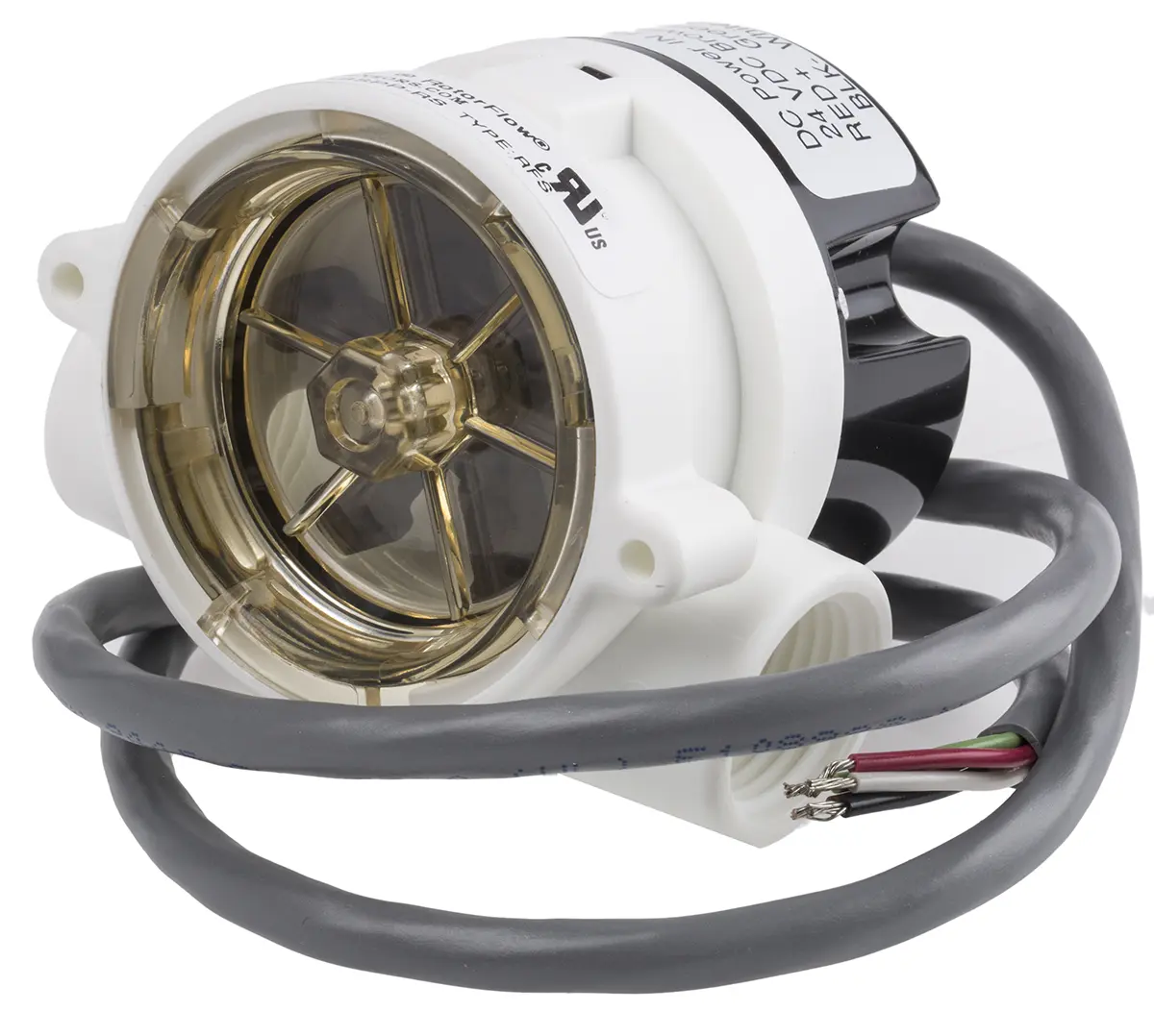Produktfoto 1 von Gems Sensors RFS 82 °C Durchflusssensor 15l/min 75l/min Buchse