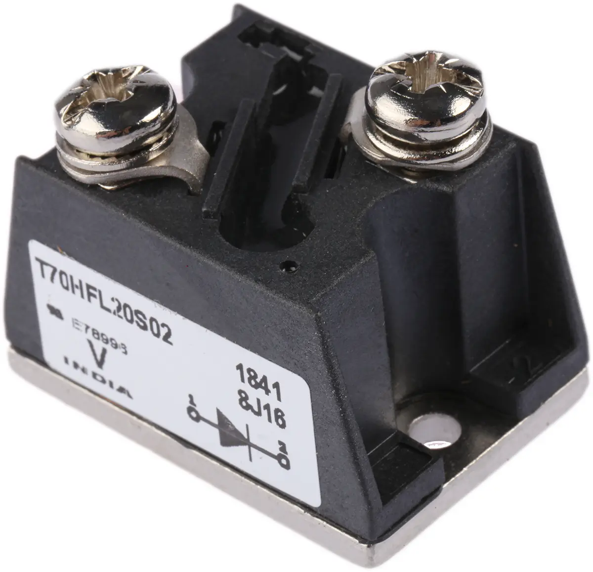 Produktfoto 1 von Vishay VSX Panel Diode Wechselnd Einfach, 200 V / 70 A, 2-Pin T-Modul