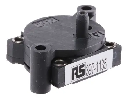 Produktfoto 1 von Herga 1-poliger Schließer - Schließer 1 Differenzial Drucksensor, 250V ac, 0.025 bar → 0.12 bar