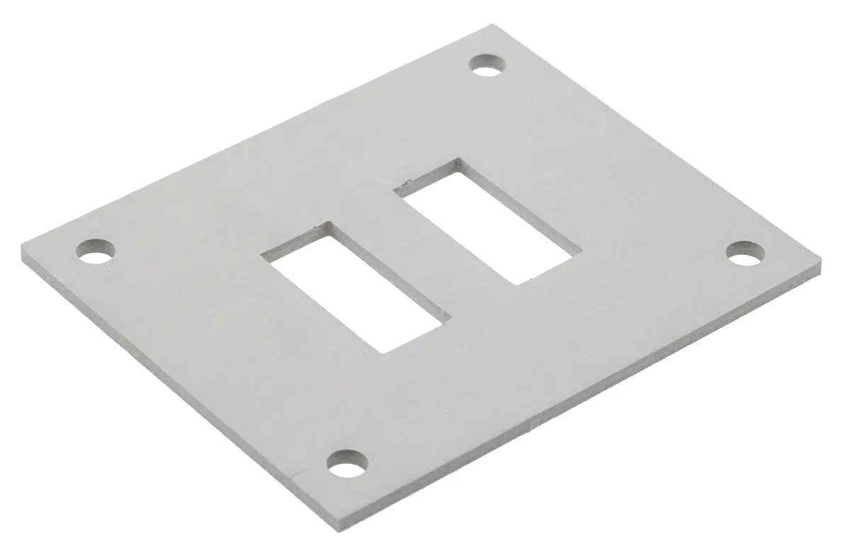 Produktfoto 1 von RS PRO Miniatur Thermoelement-Panel für Bis zu 2 Fasziensteckdosen