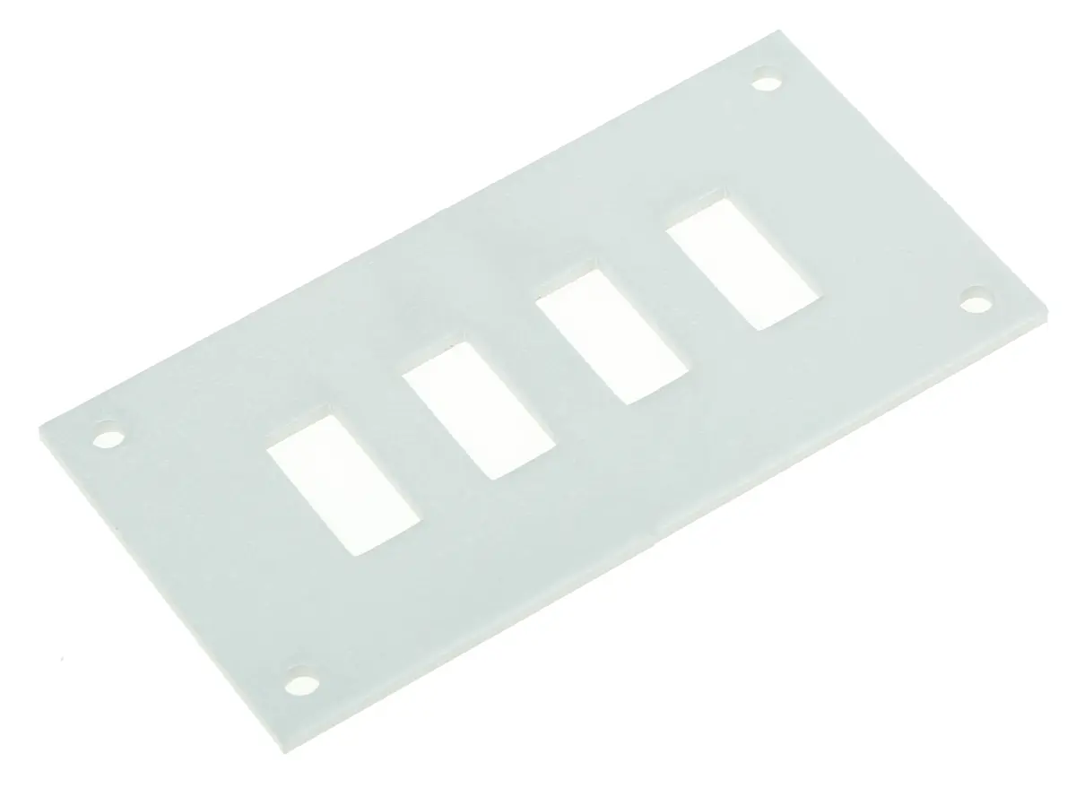 Produktfoto 1 von RS PRO Miniatur Thermoelement-Panel für Bis zu 4 Fasziensteckdosen