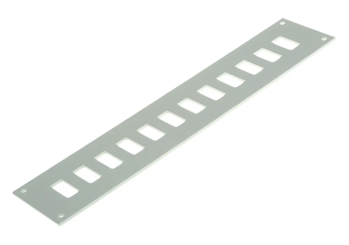 Produktfoto 1 von RS PRO Miniatur Thermoelement-Panel für Bis zu 12 Fasziensteckdosen