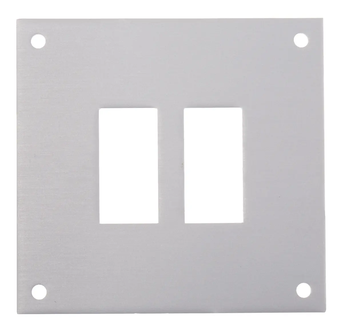 Produktfoto 1 von RS PRO Standardgröße Thermoelement-Panel für Bis zu 2 Fasziensteckdosen